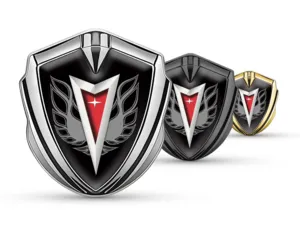 Pontiac 3D Emblema Insignia Tunado Inspirado Brilla 3D